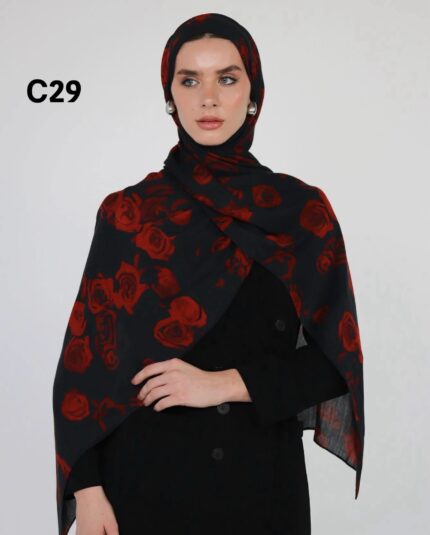 طرحه قطن ديجيتال C28